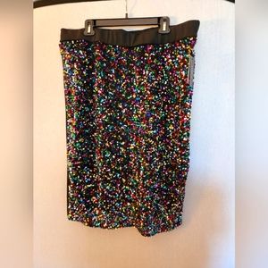 Sequin skirt